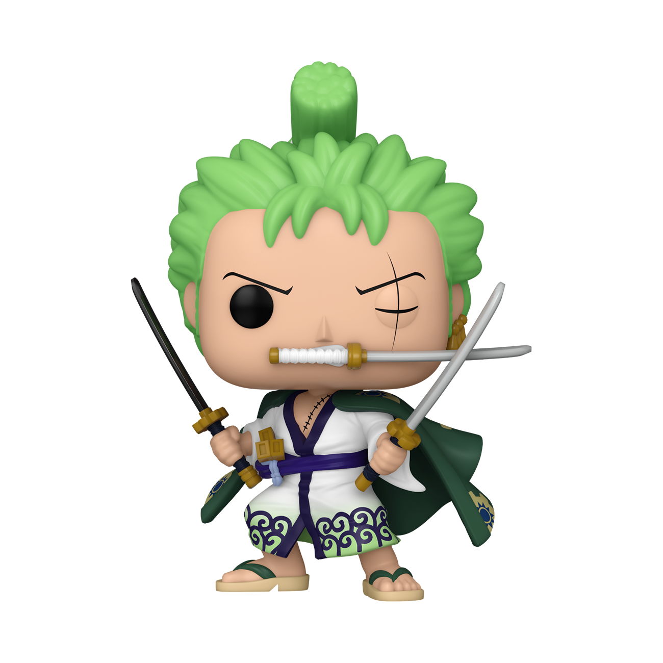 063011_54462_Primary Funko Pop! Animation: One Piece - Roronoa Zoro #923 Vinyl Figure - Image 1