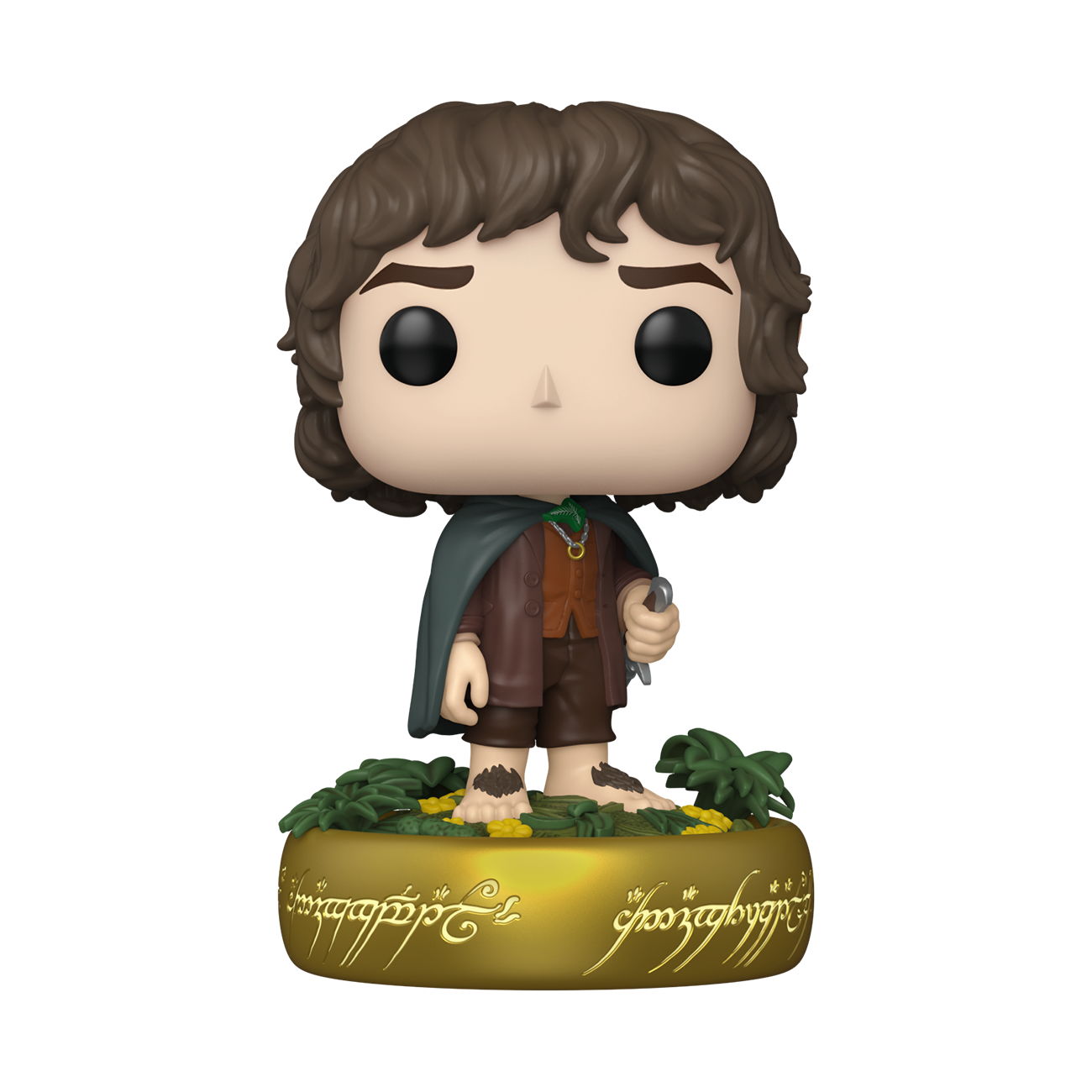 104174_86430_Primary Funko Pop! Plus: The Lord of the Rings - Frodo Baggins (Glows in The Dark) #1832 Vinyl Figure - Image 1