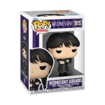 Funko Pop! Television: Wednesday - Wednesday Addams (Black Coat) #1815 Vinyl Figure - Image 2