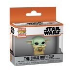 Funko Pocket Pop!: The Mandalorian - The Child with Cup Vinyl Figure Keychain - Image 2