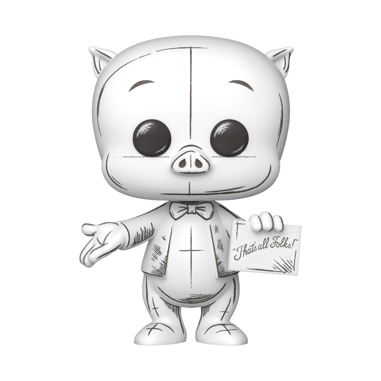 104225_86285_Primary Funko Pop! Animation: Looney Tunes - Porky Pig #2012 Vinyl Figure - Image 1