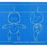 Astro Bot - Blueprints XL Gaming Pad (30x80cm)