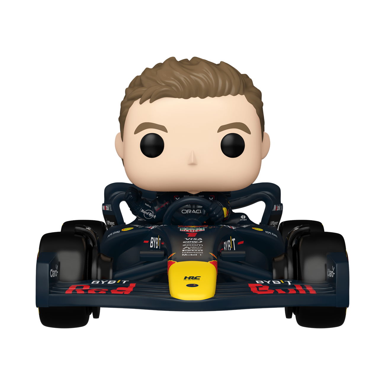 102821_83921_Primary Funko Pop! Rides Super Deluxe: Red Bull - Verstappen with RB20 #315 Vinyl Figure - Image 1