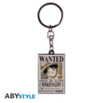 Abysse: One Piece - Wanted Luffy Keychain (ABYKEY390)