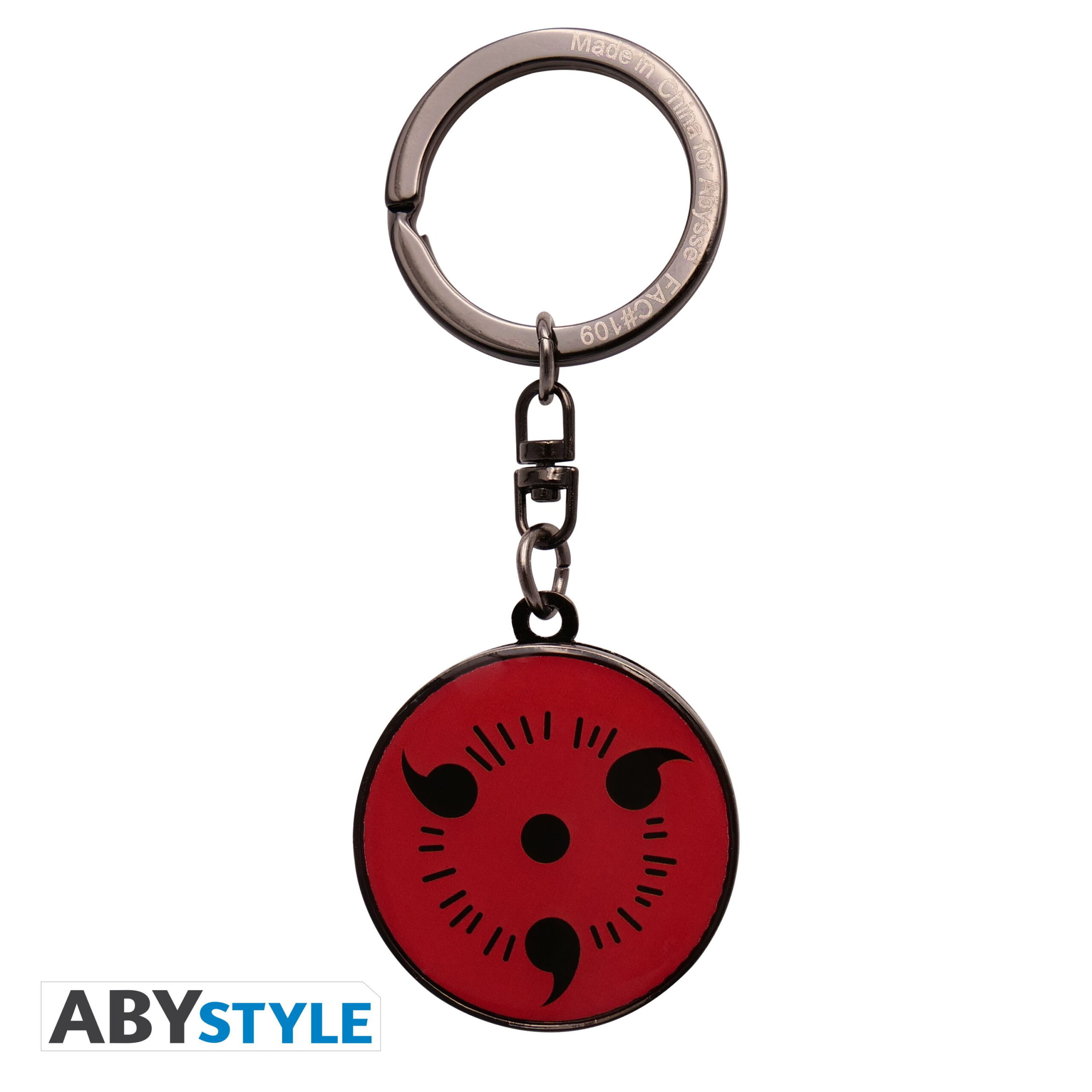 109777_ABYKEY429_Primary Abysse: Naruto Shippuden - Sharingan Moving Keychain (ABYKEY429) - Image 1