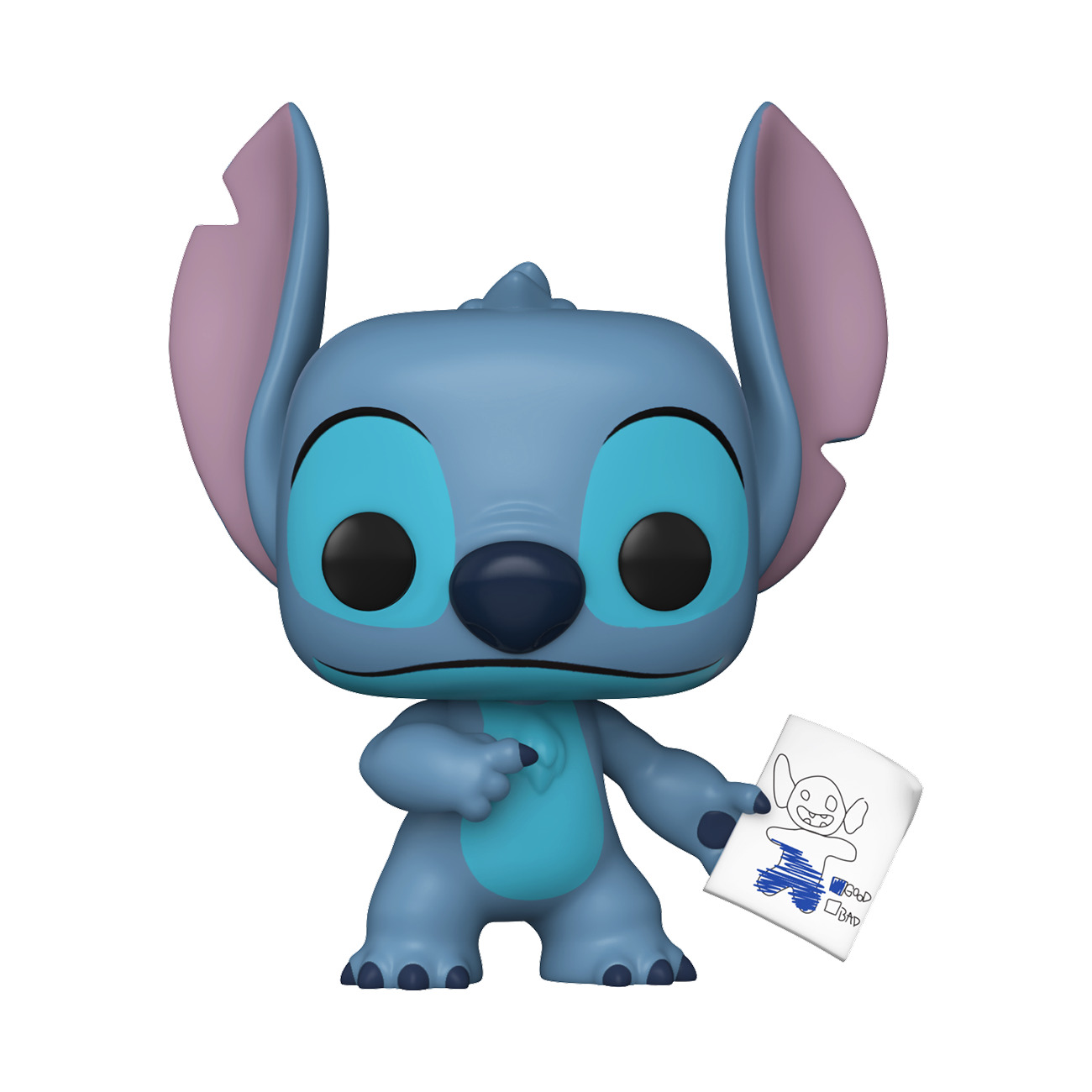 112841_90345_Primary Funko Pop! Disney: Lilo & Stitch - Stitch with Mood Chart #1744 Vinyl Figure - Image 1