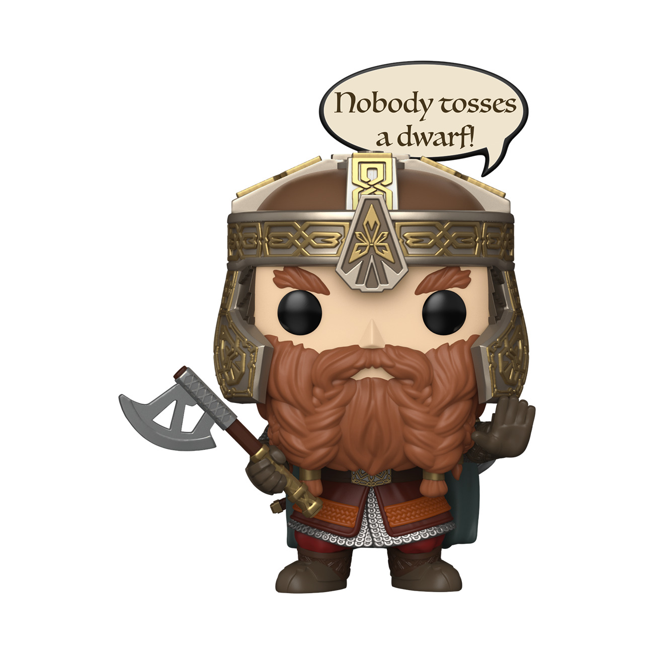 112898_90464_Primary Funko Pop! Movies: The Lord of The Rings - Gimli #2028 Vinyl Figure - Image 1