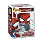 Funko Pop! Marvel Gamervese: Spider-Man 2 - Peter Parker (Advanced Suit 2.0) #971 Bobble-Head Vinyl Figure - Image 2